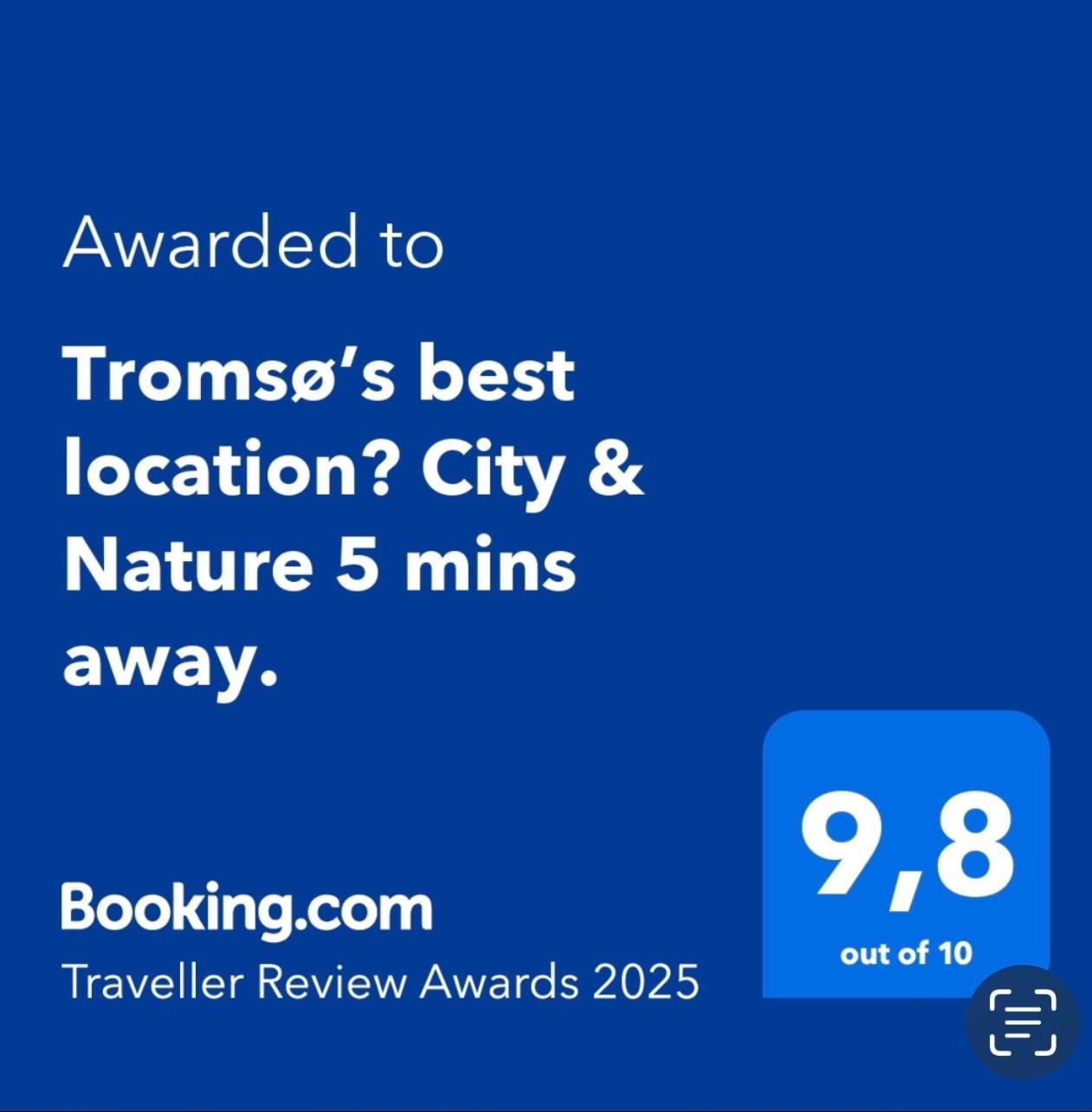 Tromso'S Best Location? City & Nature 5 Mins Away. Eksteriør billede